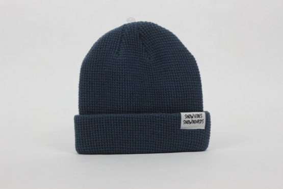 Waffle Knit Acrylic Team Beanie