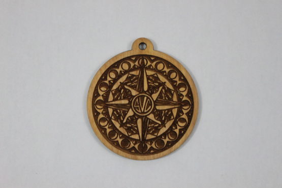 Compass Medallion Pendant